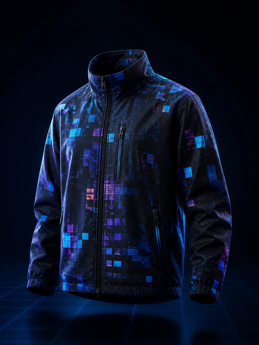 Ảnh fashion editorial minh họa NULL Jacket, Urban Noise.